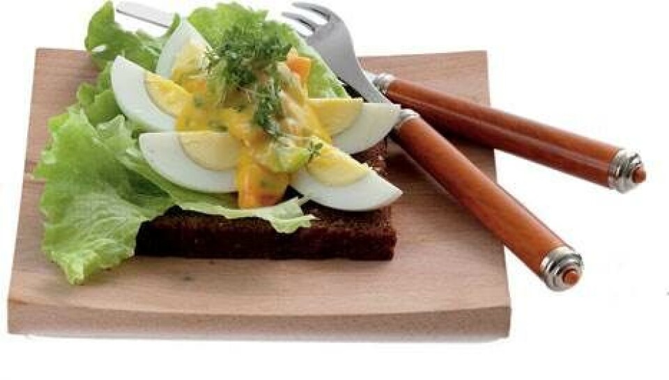 Æggemad med urtemayonnaise