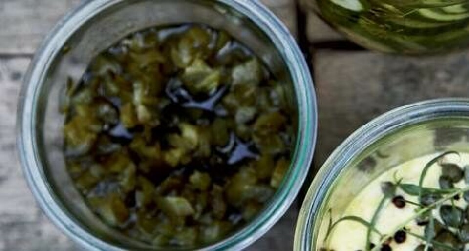 Sådan laver du agurkerelish (Boston agurker)