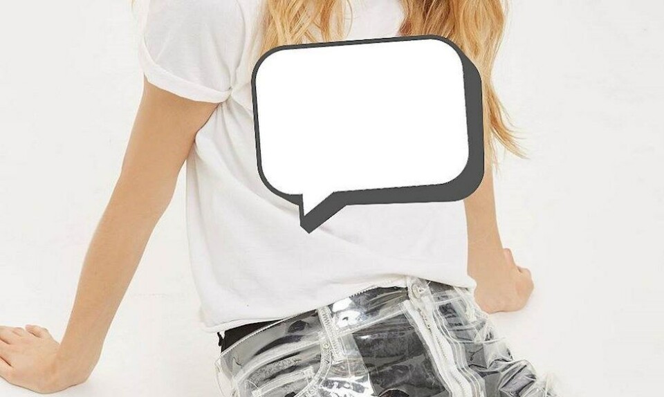 Plastik Jeans Topshop