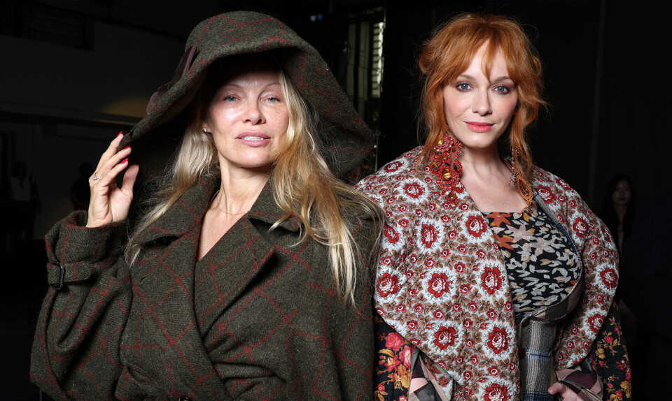 Pamela Anderson og Christina Hendricks