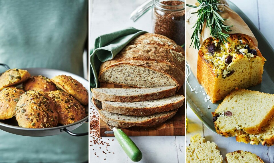 3 gode gourmetbrød