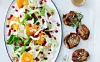 mørbradbøffer med salat