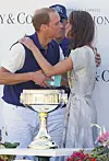 William og Catherine til polo-match i Californien