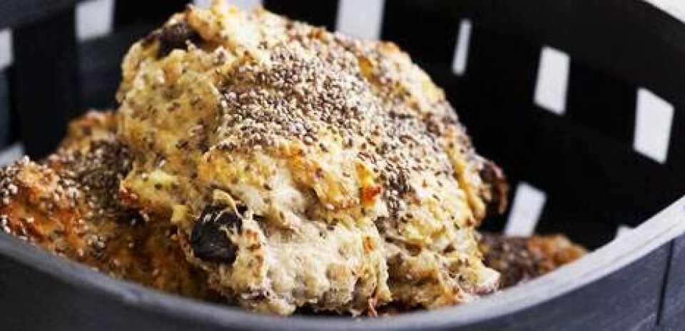 Æbleboller med chiafrø