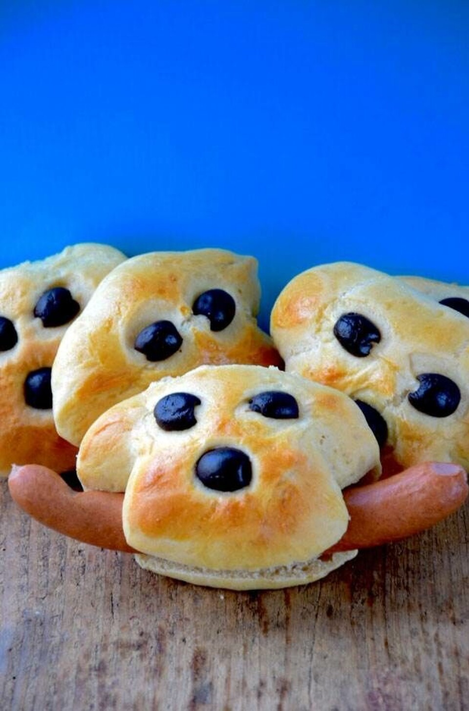 Hot dog-hundehoveder fra Hjemmet