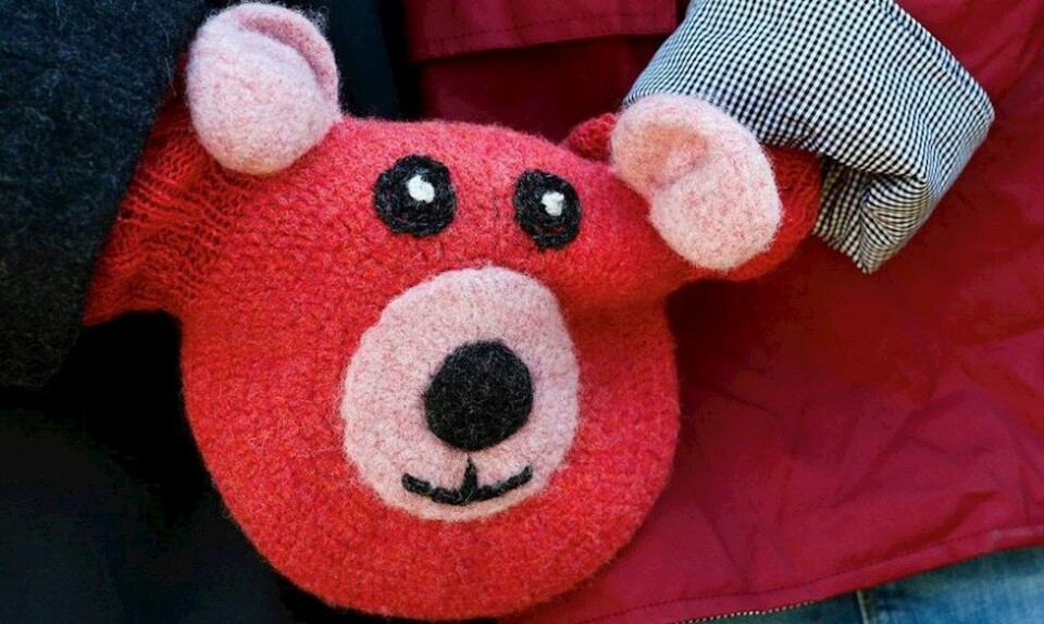 Hækl selv: Holde-i-hånd-bamse