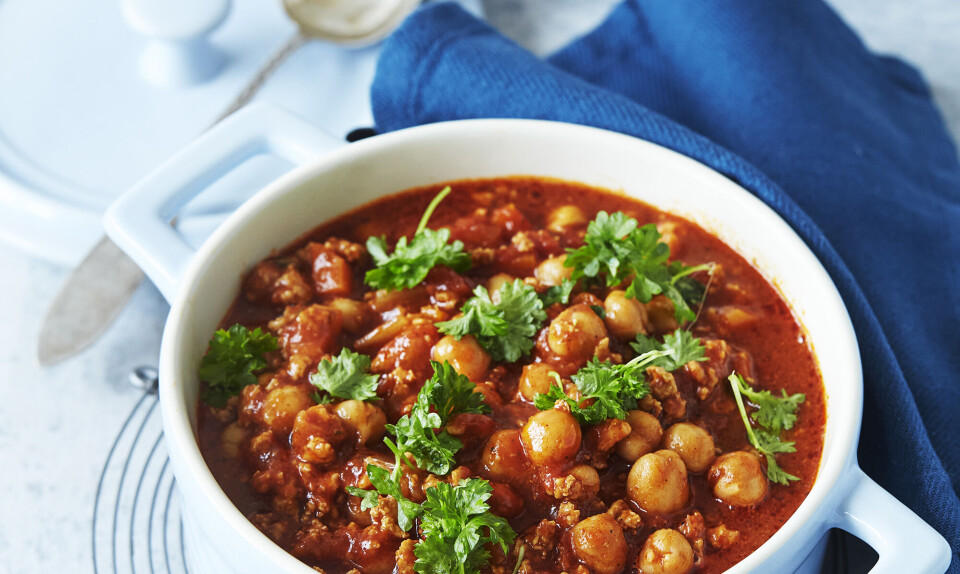 Chili con carne med kylling