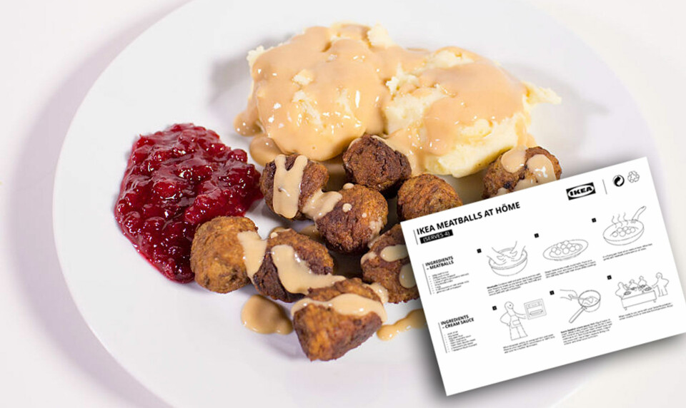 Opskrift på IKEAS kødboller