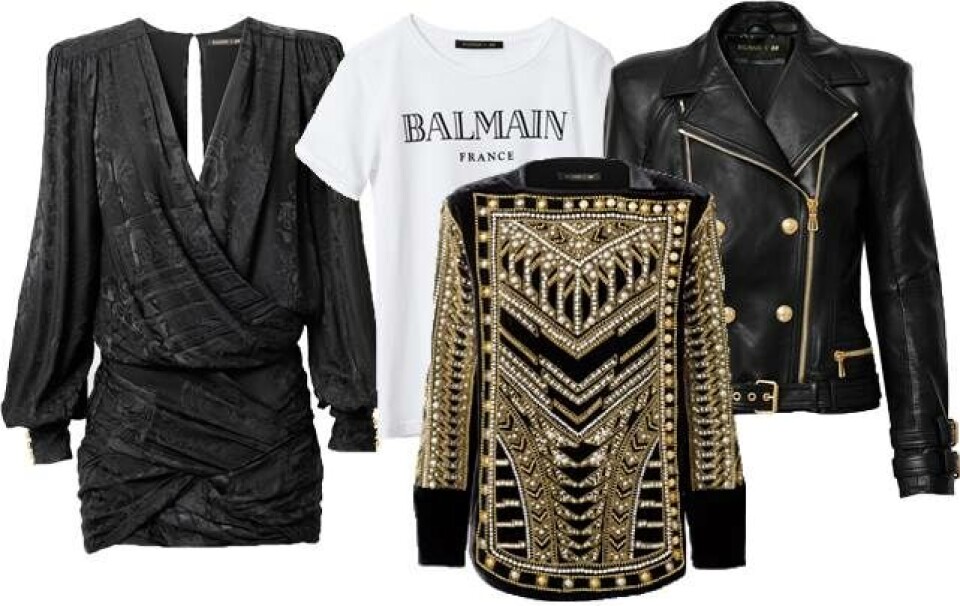 Så er den her: Se hele Balmain x H&M kollektionen