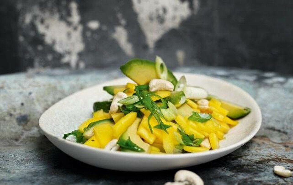 salat med mango passion
