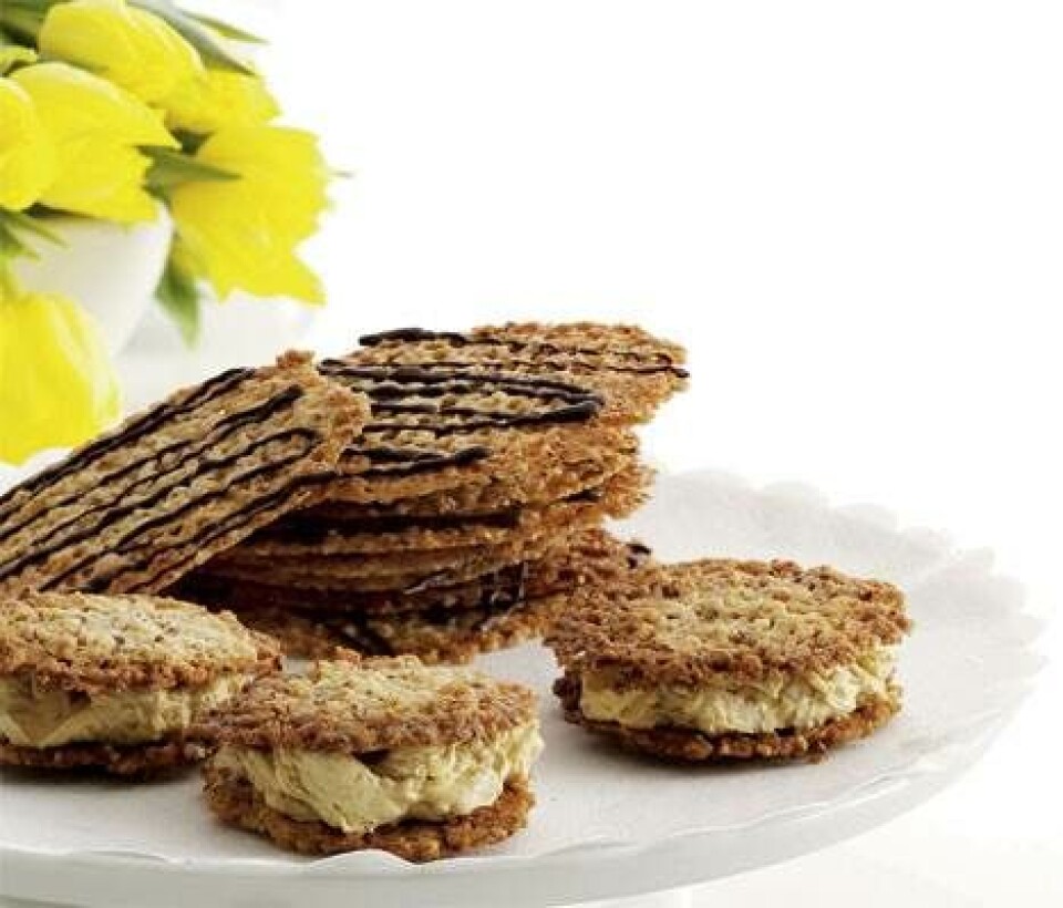 Ugens lækkeri: Sprøde nøddekager