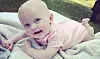 Facebookbillede af baby Rosa Karen