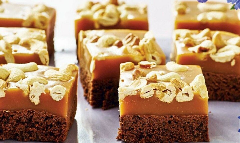 Brownie med fudge