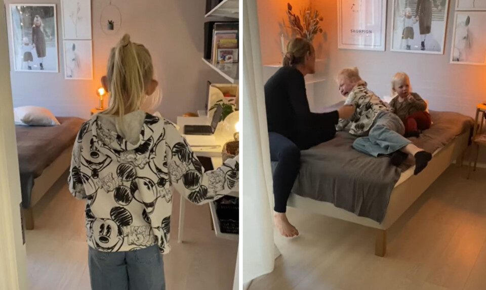 Lærke Guldmann børneværelse overraskelse