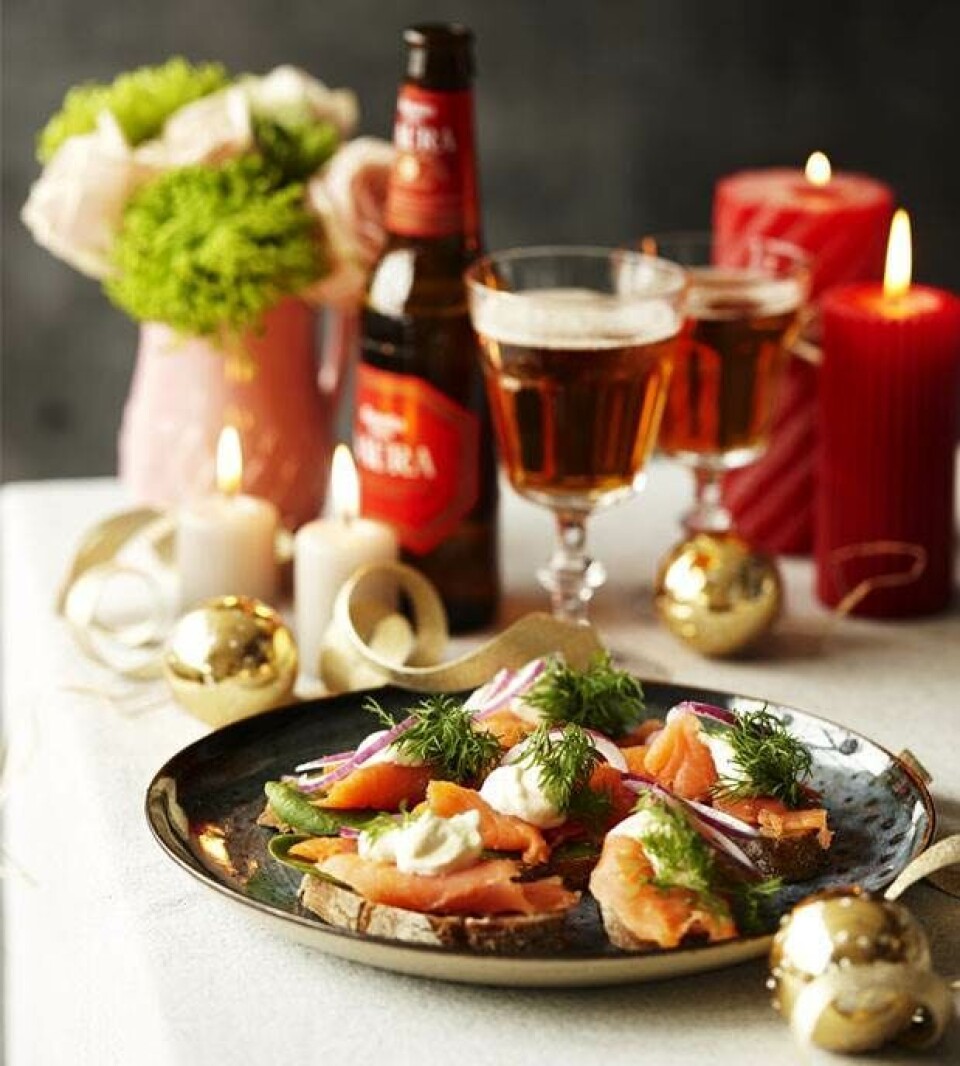 Julefrokost med et twist eller to