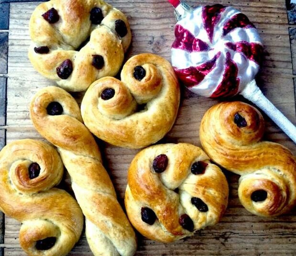 Koldhævede luciaboller fra Hjemmet