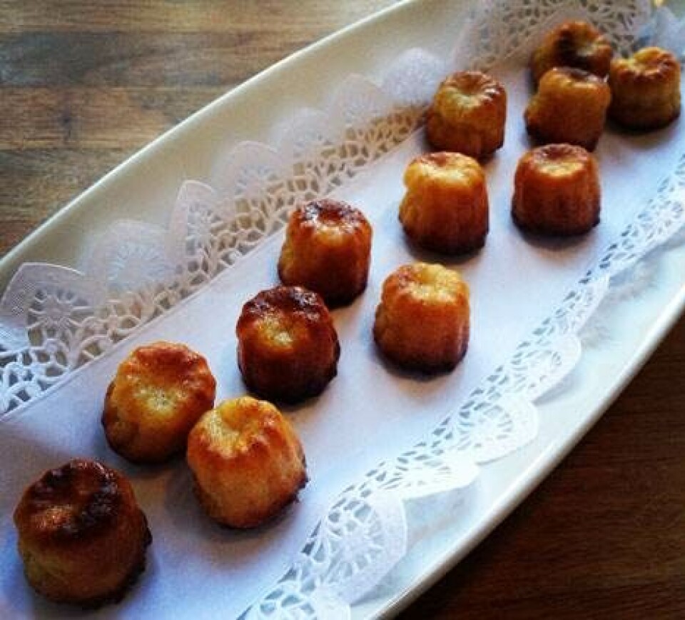Cannelés bordelais fra Hjemmet