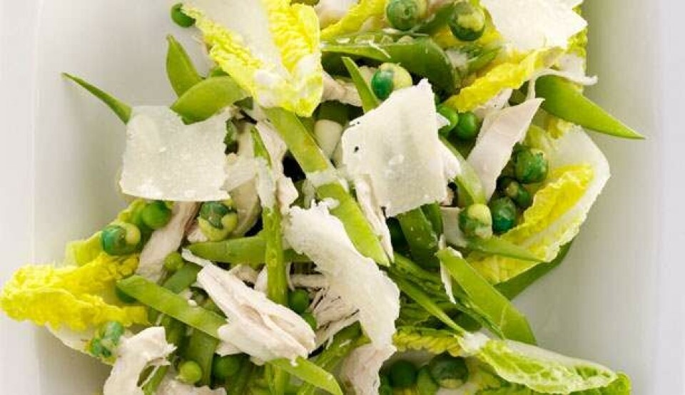 Opskrift på wasabi cæsar salat