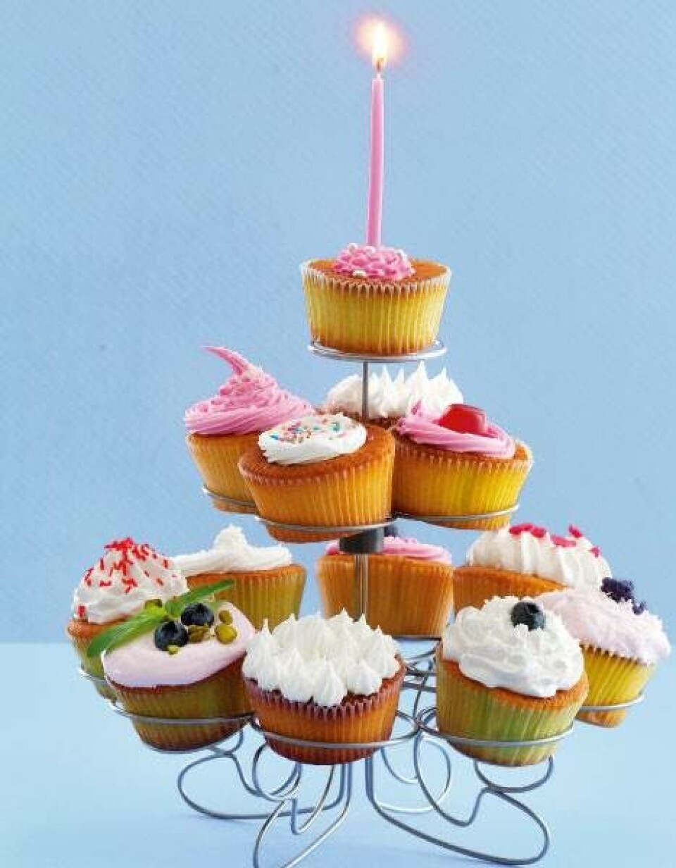 Billede 1 - Flotte muffins med pynt
