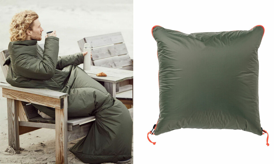 Fältmal pude dyne fra IKEA.