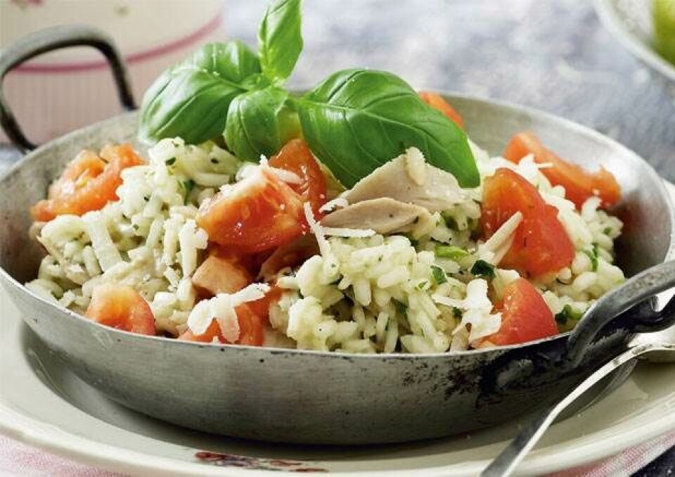 Risotto med kylling