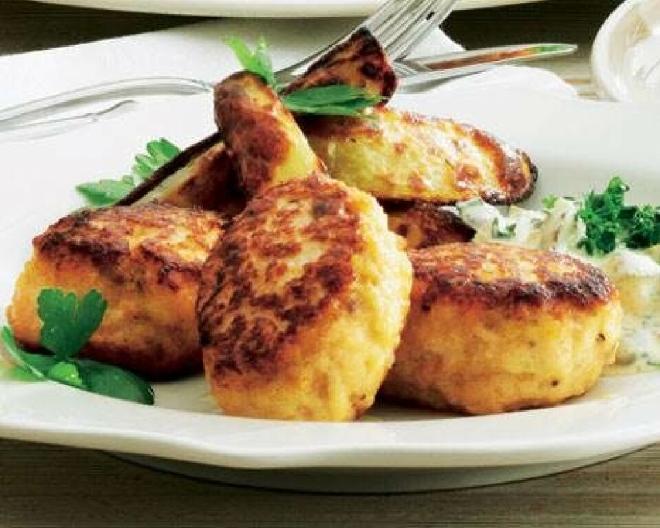 Laksefrikadeller