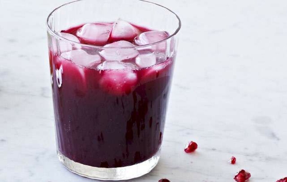 Granatæblejuice