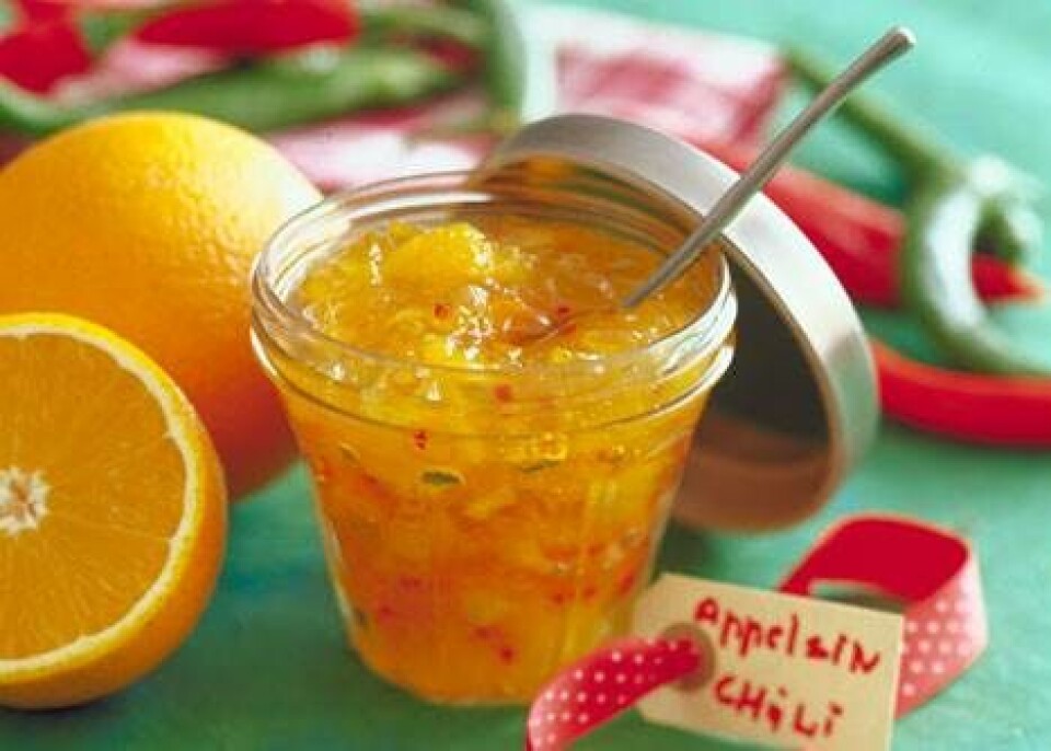 Appelsin/chilimarmelade