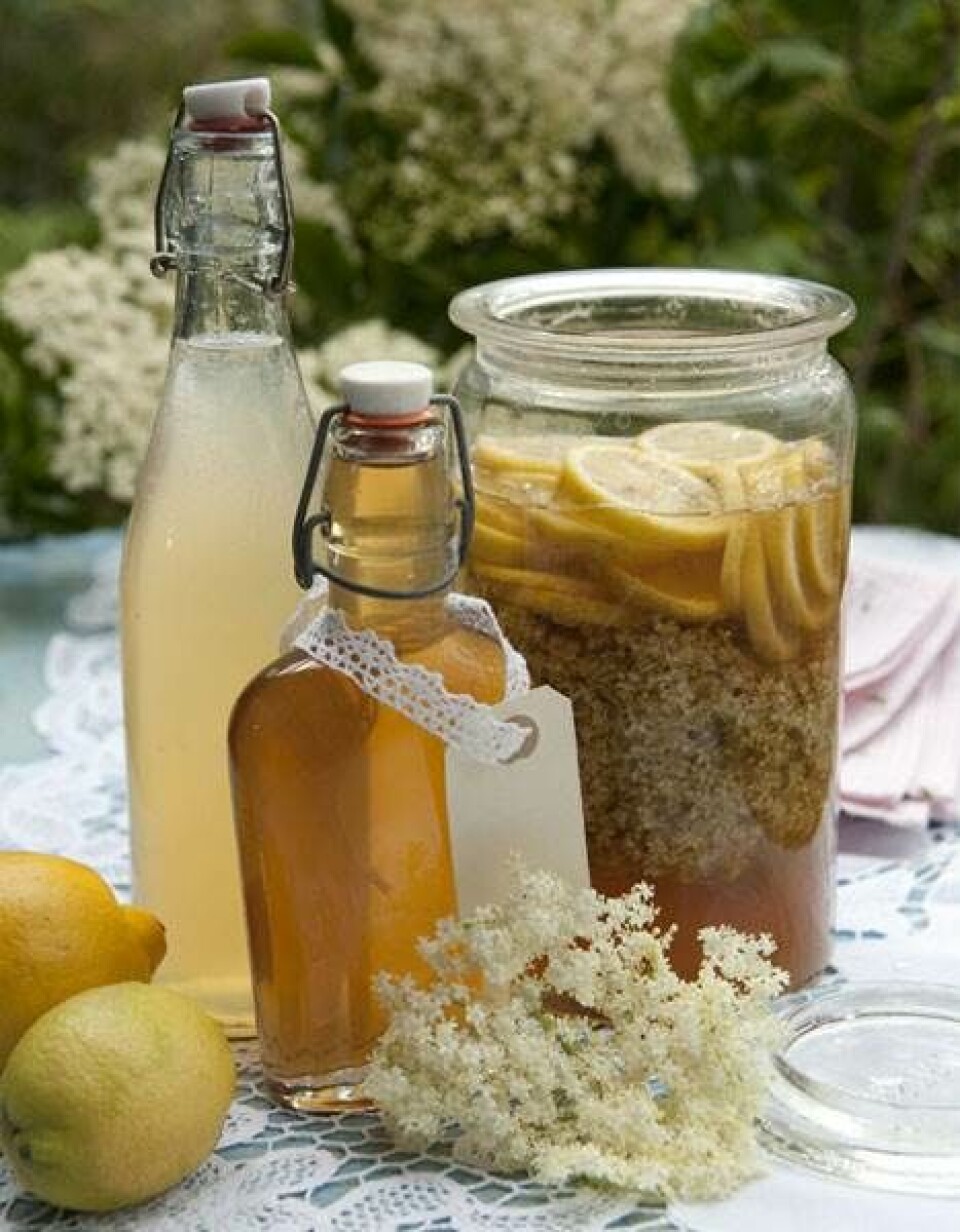 Hyldeblomstsaft