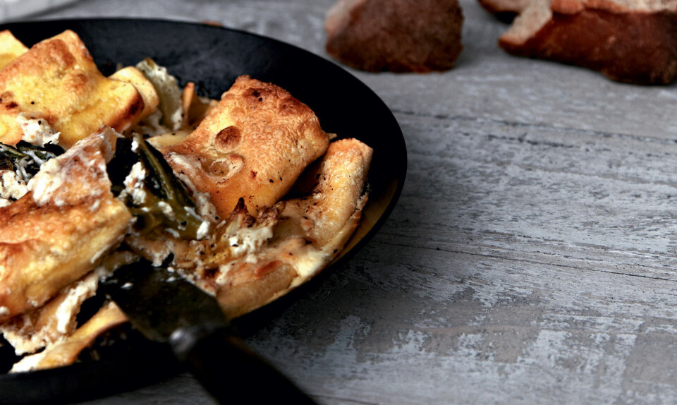 Canneloni med savojkål og ricotta