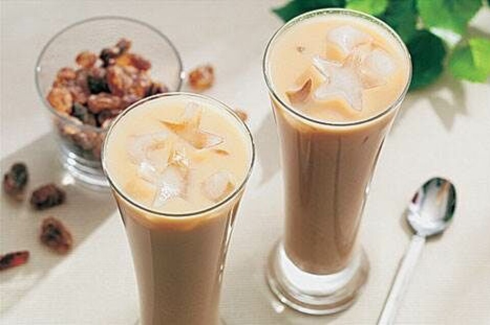 Iskaffe med whisky