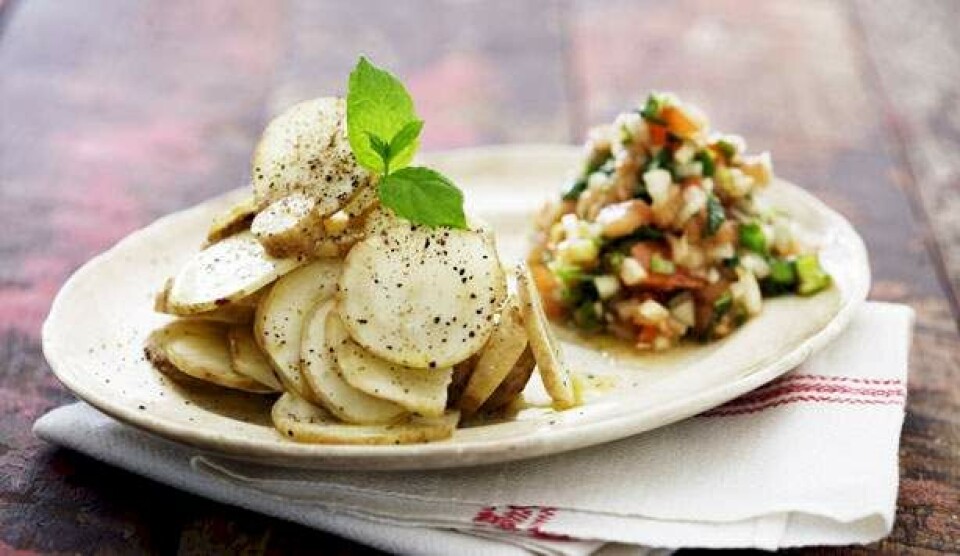 Opskrift på tomatrelish og jordskokker