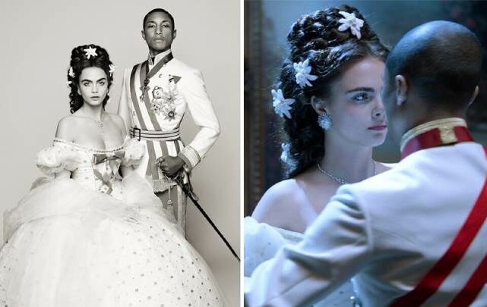 Pharrell Williams optræder i ny Chanel kortfilm med Cara Delevingne.