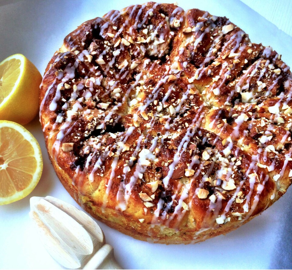 Dagmartærte med citron fra Hjemmet