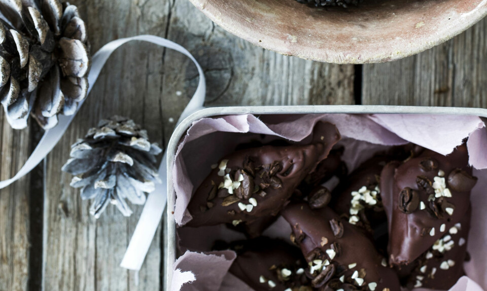 Snitter med espressotrøffel