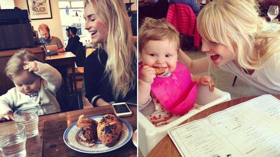 Tag baby med på restaurant