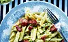Penne med pesto i en fart
