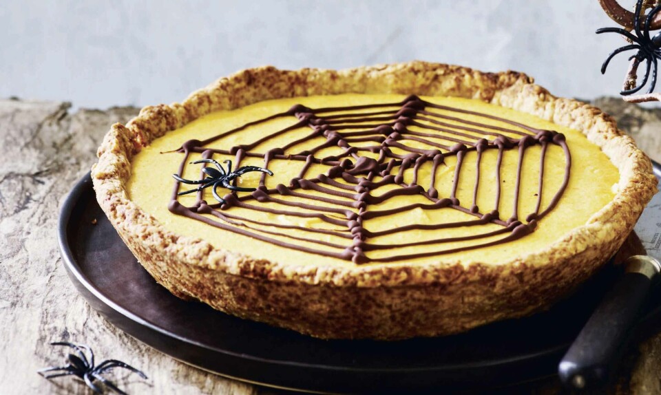 Opskrift på halloweenkage