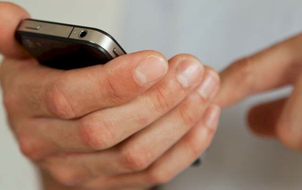 Billede 1 - Hygiejneekspert: Mobiltelefoner er bakteriefælder