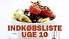 Ugemenu: Se indkøbslisten til uge 10
