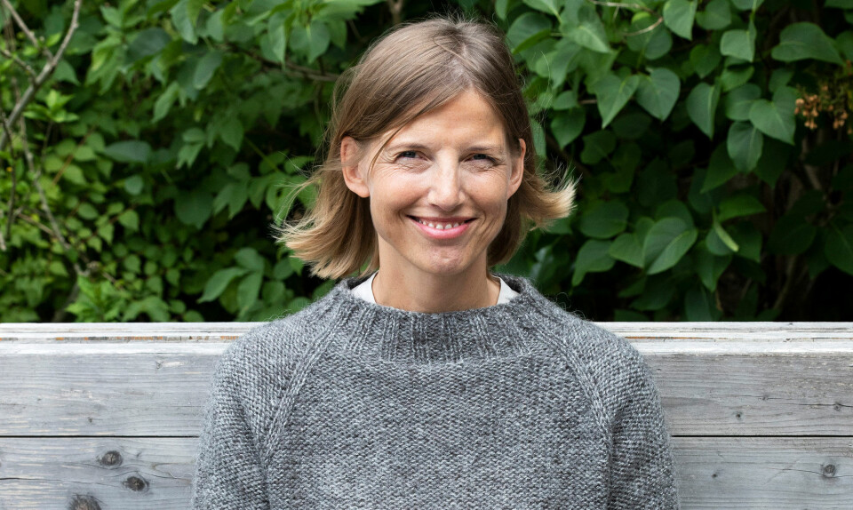 Kristin kommer ind i en meditativ tilstand, når hun strikker: ”Jeg ved ikke noget bedre end at sidde med et par uldsokker på og strikke løs”