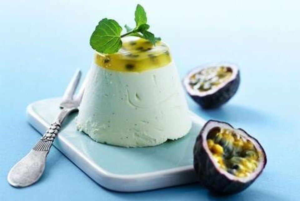 Passionsfrugtfromage