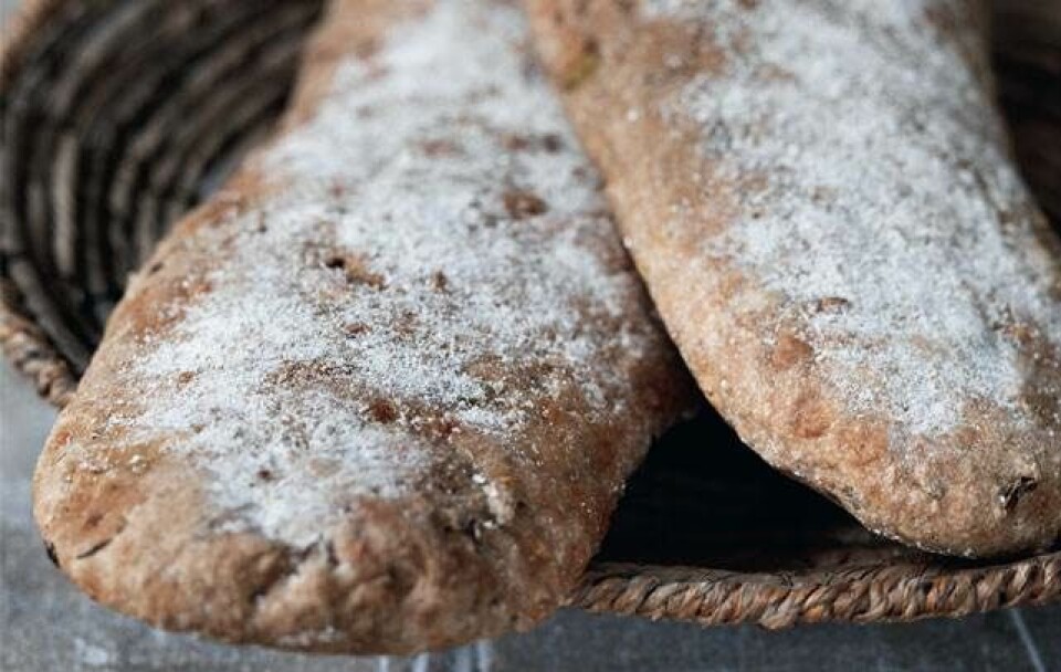 Rikke Gryberg's opskrift på grønsags-baguettes