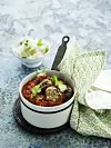 Indiske frikadeller i krydret sovs