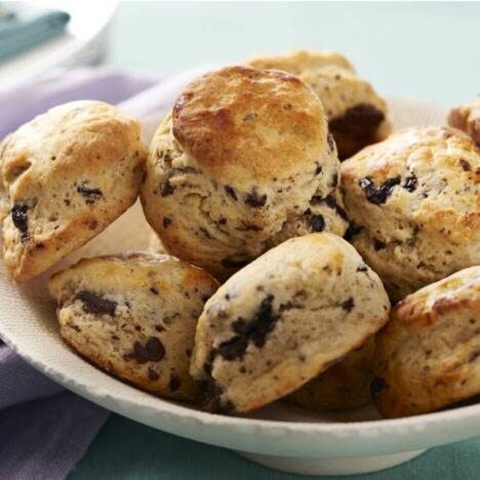 Chokoladescones