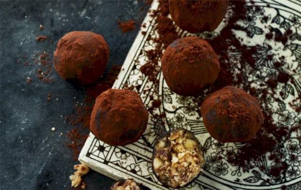 Crunchy peanutbutter balls
