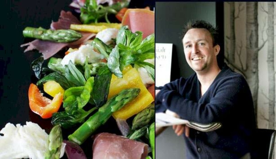 Gæstekok: Martin Zielke laver lækker salat med parmaskinke