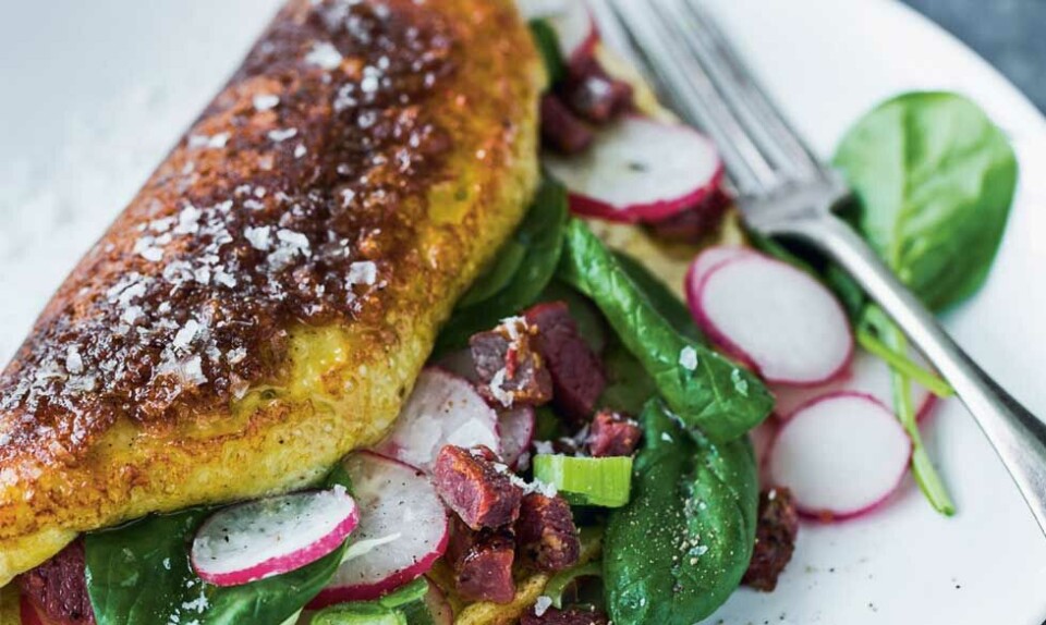 Opskrift på omelet