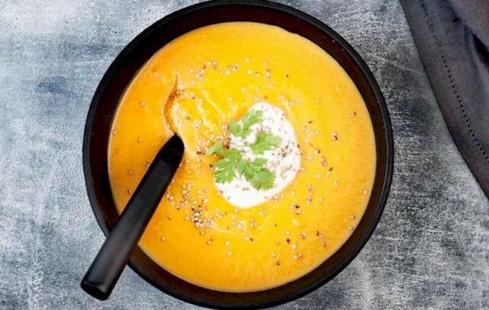 Opskrift på gulerodssuppe med butternut