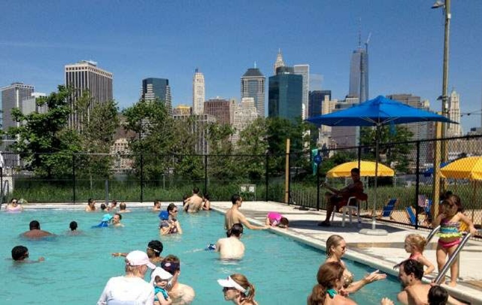 Byt bolig med en familie i New York